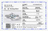 Allergy-Free Tibetan Silver 2.0ct CZ Engagement Wedding Ring R427