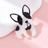 Acrylic Dog Brooches Animal Pins Badges Jewelry Gift