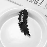 Acrylic Peacock Feather Brooches Resin Badges Chest Pins Jewelry Gift