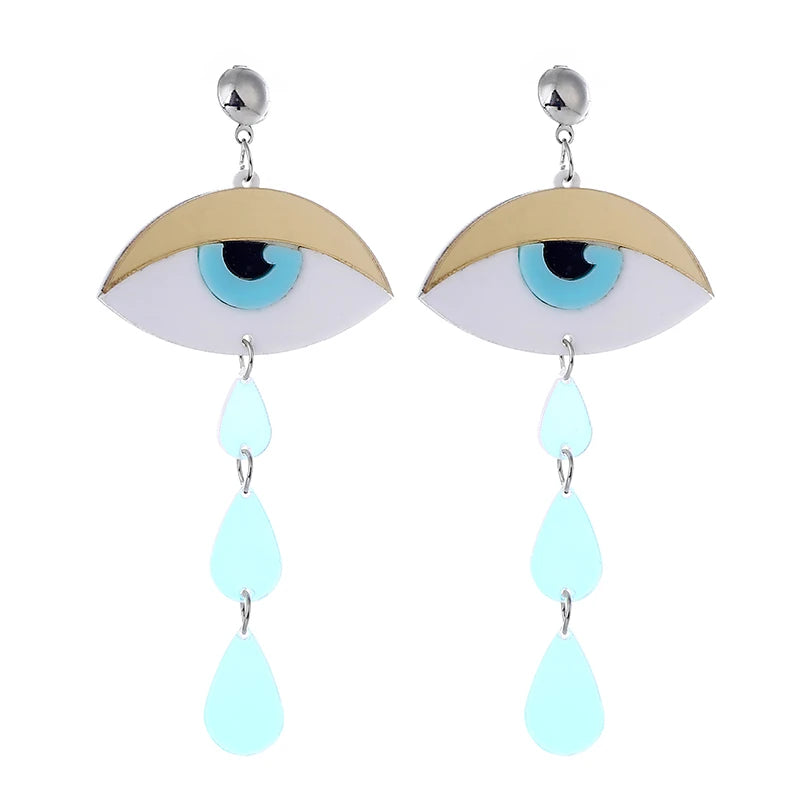 Cartoon Dinosaur RollerSkat Earrings