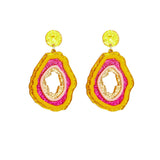 Cartoon Dinosaur RollerSkat Earrings