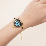 YASTYT Beaded Bracelet Evil Eye Heart Jewelry Gift