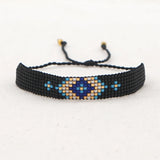YASTYT Beaded Bracelets Evil Eye Jewelry Loom Bracelet