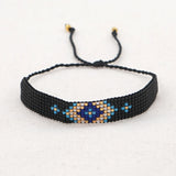 YASTYT Beaded Bracelets Evil Eye Jewelry Loom Bracelet