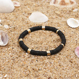 Boho Stretch Bracelets & Bangles Plate Beads Heishi Polymer Clay Jewelry