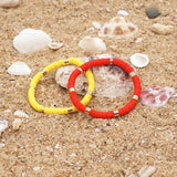 Boho Stretch Bracelets & Bangles Plate Beads Heishi Polymer Clay Jewelry