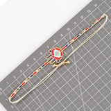 YASTYT Evil Eye Hand Charm Rope Bracelet Adjustable Friendship Jewelry