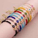 Halloween Heart Charm Bead Bracelet for Women in Friendship Jewelry