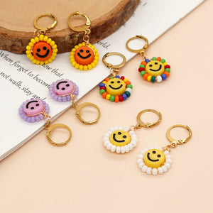 Y2K Style Hooded Earrings - Sunflower Accessories