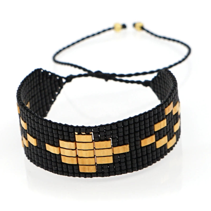 YASTYT Myuki Bracelet Tila Beads Bracelet For Women Jewelry