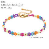 YASTYT Colorful Bead Braided Friendship Bracelet