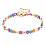 YASTYT Colorful Bead Braided Friendship Bracelet