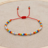 Polymer Clay Bohemia Bracelet Hand Strings Hand-knitting Jewelry Chain Craft