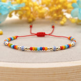 Polymer Clay Bohemia Bracelet Hand Strings Hand-knitting Jewelry Chain Craft