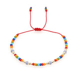 Polymer Clay Bohemia Bracelet Hand Strings Hand-knitting Jewelry Chain Craft