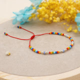 Polymer Clay Bohemia Bracelet Hand Strings Hand-knitting Jewelry Chain Craft