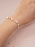 Colorful Bead Pearl Bracelets for Ladies Kids