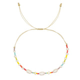 Colorful Bead Pearl Bracelets for Ladies Kids
