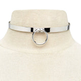 Round Personality Punk Necklace Choker Femme Colares