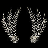 Women Hair Comb Rhinestone Bridal Tiaras Crystal Headband for Wedding