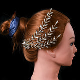 Women Hair Comb Rhinestone Bridal Tiaras Crystal Headband for Wedding
