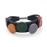 Leather Bracelet Women Charm Bracelet 9 Birthday Gift Punk Jewellery