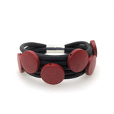 Leather Bracelet Women Charm Bracelet 9 Birthday Gift Punk Jewellery