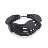 Leather Bracelet Women Charm Bracelet 9 Birthday Gift Punk Jewellery