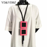 Women's Rubber Necklace Jewelry DIY Gift Collar Harajuku Pendant Punk Style