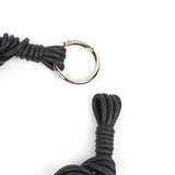 Braided Rubber Necklace Boho Glamour Mom Gift Leather Necklace