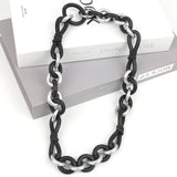 Punk Grunge Rubber Necklace Pendant Ladies Necklace