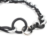 Punk Grunge Rubber Necklace Pendant Ladies Necklace