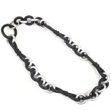 Punk Grunge Rubber Necklace Pendant Ladies Necklace