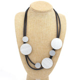 Vintage Punk Gothic Style Rubber Necklace