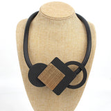 Vintage Punk Gothic Style Rubber Necklace
