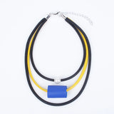 Leather Rubber Steampunk Gothic Short Necklace Streetwear Women's Jewelry
