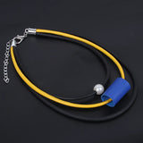 Leather Rubber Steampunk Gothic Short Necklace Streetwear Women's Jewelry