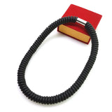 Rubber Winding Collar Choker Necklace For Women