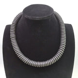 Rubber Winding Collar Choker Necklace For Women