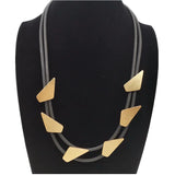 Geometric Pendant Necklace Women Choker Bright Punk Style Jewelry