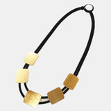 Geometric Pendant Necklace Women Choker Bright Punk Style Jewelry