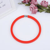 Rubber Pendant Necklace Women Boho Choker Jewelry Gift