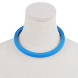 Rubber Pendant Necklace Women Boho Choker Jewelry Gift