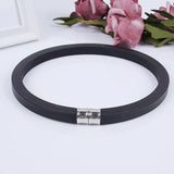 Rubber Pendant Necklace Women Boho Choker Jewelry Gift