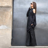 Women's Leather Tassel Necklace Long Chain Dress Accessory