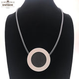 Leather Choker Necklace for Women