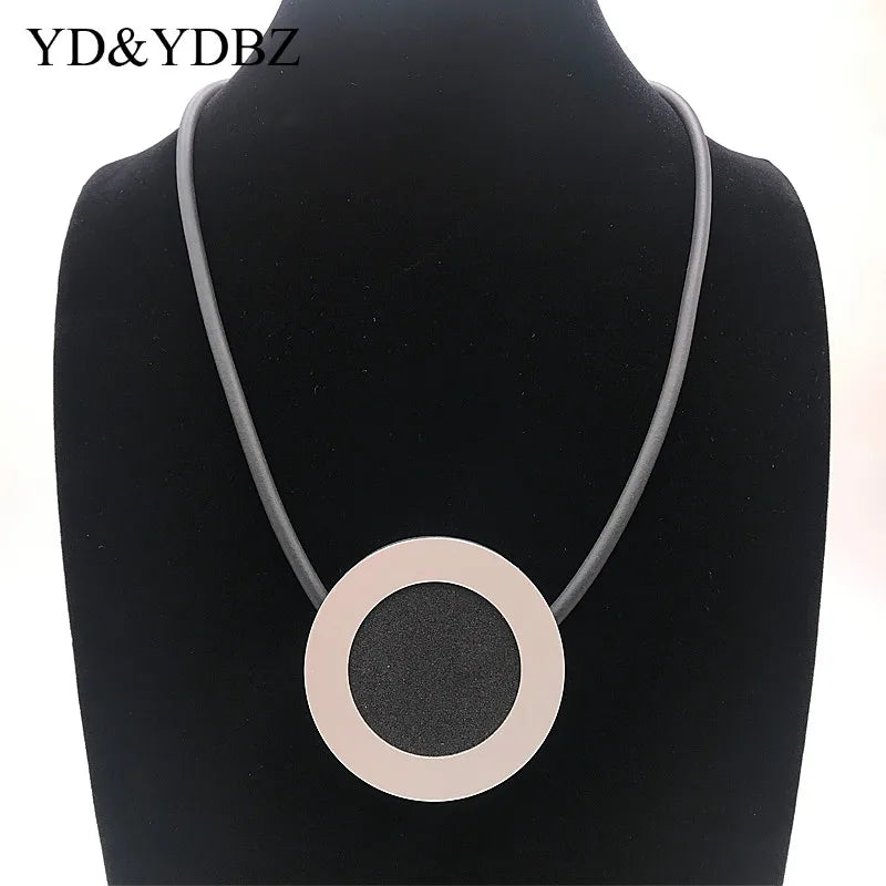 Leather Choker Necklace for Women