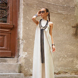 Long Leather Tassel Necklace Women's Accessories