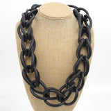 Spring Ladies Gothic Rubber Necklace