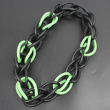 Spring Ladies Gothic Rubber Necklace